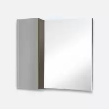 COMFORTY. Зеркало-шкаф "Рим-80" серый