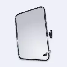 Зеркало настенное, поворотное (нерж.сталь, стекло) 600*800мм, AISI 304