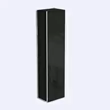 Шкаф-колонна Ingenium Ax 350.20, 350*270*1492, черный глянец