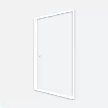 Душевая дверь раздвижная, двухэлементная BLDP2-120 белый + Транспарент Ravak Blix 0PVG0100Z1