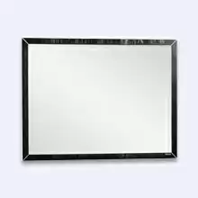 Зеркало Феличе 105 Чёрный с серебром Домино DF1303Z