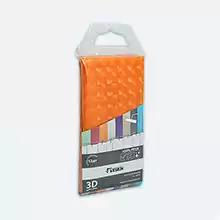 Шторка для ванной Fixsen оранжевая 3D, FX-3003G
