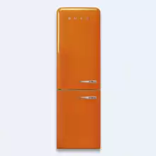 Отдельностоящий двухдверный холодильник, 60 см, No-Frost, петли слева Smeg FAB32LOR3