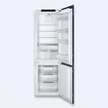 Встраиваемый комбинированный холодильник, No-Frost, дверцы перенавешиваемые, петли справа Smeg CD7276NLD2P