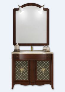 Комплект мебели Opadiris Виктория 90 светлый орех с патиной (тумба с раковиной + зеркало) 924х890х545 Комплект мебели Opadiris Виктория 90 светлый орех с патиной (тумба с раковиной + зеркало) 924х890х545