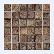 Мозаика керамика Elada Ceramic SН-W4822 (300*300*8 мм) песочный морской микс