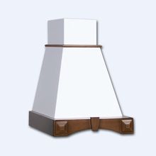 Кухонная вытяжка Vialona Cappe Эпоха 60 с ВМ-360/52 белый муар/орех багет Кухонная вытяжка Vialona Cappe Эпоха 60 с ВМ-360/52 белый муар/орех багет