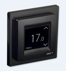 Терморегулятор Devi сенсорный Devireg Touch, черный 140F1069