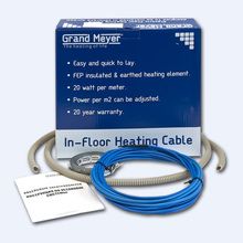 Нагревательный кабель Grand Meyer THC20-10 м 200 Вт; 1,3-1,5 м2