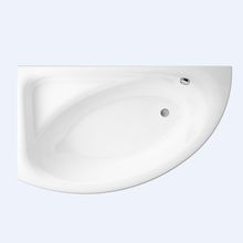 Ванна асиметричная Cersanit Meza 170x100, левая, белый, Сорт1 (P-WA-Meza*170-LNL)
