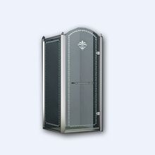 Душевой уголок квадратный Cezares Retro, одна распашная дверь, RETRO-A-1-90-CP-Cr-R 900x900x1950 мм