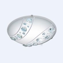 Настенно-потолочный светильник Eglo Nerini 95576 16W LED 1600Lm сталь, белый, стекло с кристаллами, белый, черный, прозрачный, B90 D315 мм