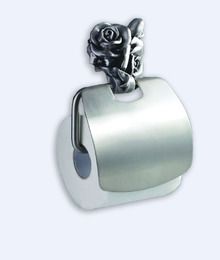 Держатель для туалетной бумаги Art&Max ROSE AM-0919-T, серебро