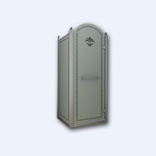 Душевой уголок прямоугольный Cezares Retro, одна распашная дверь, RETRO-AH-1-90/100-PP-Cr-R 900x1000x1950 мм