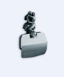 Держатель для туалетной бумаги Art&Max ROMANTIC AM-0819-T, серебро