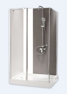 Душевой уголок Cezares Triumph, квадратный, одна распашная дверь. TRIUMPH-AH-1-90/100-P-Cr-L 900x1000x1950 мм Душевой уголок Cezares Triumph, квадратный, одна распашная дверь. TRIUMPH-AH-1-90/100-P-Cr-L 900x1000x1950 мм
