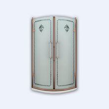 Душевой уголок радиальный Cezares Retro, R-550, две распашные двери, RETRO-R-2-90-PP-Br 900*900*1950 мм Душевой уголок радиальный Cezares Retro, R-550, две распашные двери, RETRO-R-2-90-PP-Br 900*900*1950 мм