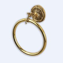Полотенцедержатель кольцо Art&Max BAROCCO AM-1783-Do-Ant, античное золото