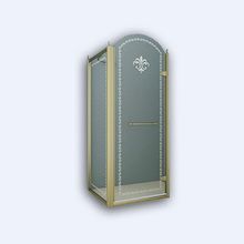Душевой уголок прямоугольный Cezares Retro, одна распашная дверь, RETRO-AH-1-90/100-CP-G-R 900x1000x1950 мм