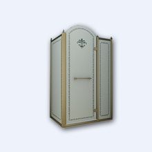 Душевой уголок прямоугольный Cezares Retro, одна распашная дверь, RETRO-AH-11-120/100-PP-G-R 1200x1000x1950 мм Душевой уголок прямоугольный Cezares Retro, одна распашная дверь, RETRO-AH-11-120/100-PP-G-R 1200x1000x1950 мм