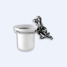 Ерш для туалета Art&Max ATHENA AM-0611-T, серебро