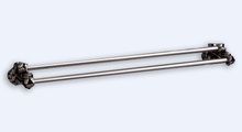 Полотенцедержатель двойной Art&Max TULIP AM-0828-T, 60 см, серебро