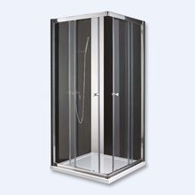 Душевой уголок Cezares Anima, квадратный: две раздвижные двери. ANIMA-A-2-90-C-Cr 900x900x2000 мм Душевой уголок Cezares Anima, квадратный: две раздвижные двери. ANIMA-A-2-90-C-Cr 900x900x2000 мм