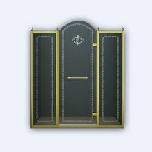 Дверь в проём Cezares Retro, одна распашная дверь, RETRO-B-13-150-CP-G-R 1500x1950 мм