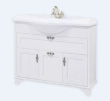 Тумба-умывальник АКВАТОН "Идель 105" 1A197801IDM70 дуб белый с раковиной "Лорето 105" 1AX135WBXX000 Тумба-умывальник АКВАТОН "Идель 105" 1A197801IDM70 дуб белый с раковиной "Лорето 105" 1AX135WBXX000