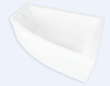 Ванна акриловая Aquatek Оракул без гидромассажа 180х125 (ассиметричная, правая) с фронтальным экраном Ванна акриловая Aquatek Оракул без гидромассажа 180х125 (ассиметричная, правая) с фронтальным экраном