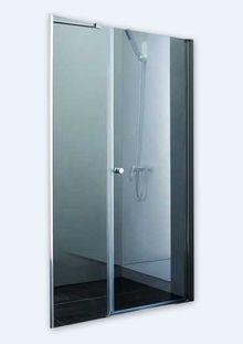 Дверь в проем Cezares Elena: одна распашная дверь с одним неподвижным стеклом. ELENA-B-11-40+90-P-Cr-R 1300x1950 мм Дверь в проем Cezares Elena: одна распашная дверь с одним неподвижным стеклом. ELENA-B-11-40+90-P-Cr-R 1300x1950 мм