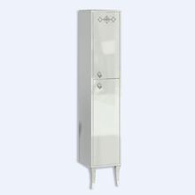 Шкаф-колонна Ingenium Cl 300.21, 340*270*1495, белый глянец
