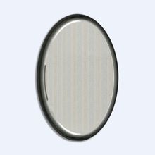 Зеркало овальное с подсветкой Ingenium Fus 700.15-01, 700*45*950, черный глянец