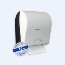 Держатель автоматический Merida Solid Cut Maxi для бумажных полотенец в рулонах (черно-белый)