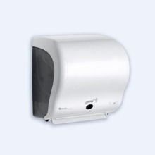 Диспенсер сенсорный Merida Automatiс Lux Cut Maxi для бумажных полотенец (белый)
