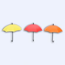 Крючки My home универсальные Зонтики, цвет микс - желтый, оранжевый, красный, G-SH-HG-051-3