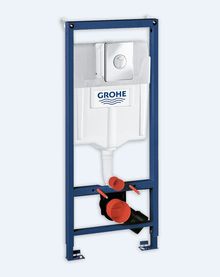 Инсталляция Grohe Solido 3 в 1 для подвесного унитаза, с накл. панелью NOVA COSMO 38832000