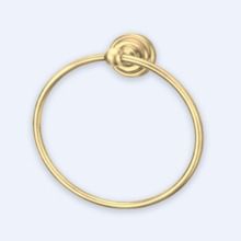 TORONTO Полотенцедержатель-кольцо, 22х6х19,5, золото