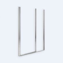 Ravak душевая дверь двухэлементная CSD2-100 блестящий+стекло Transparent, 0QVACC00Z1
