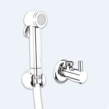 Гигиенический душ, в компл: лейка, шланг120 см, держатель Fima Carlo Frattini, бел. мат.
