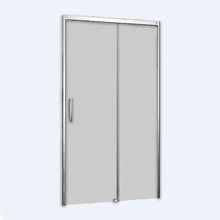 Душевая дверь Idea KDJ R 1200*2005 хром/прозрачное/6мм
