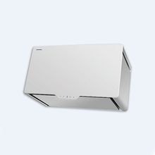 Кухонная вытяжка Maunfeld настенная, BOX LARGE 70 Inox Glass White, нерж. сталь/белое стекло