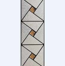Декоративная вертикальная вставка "Арт-мозаика" на торцевую панель к ванне РУСИЛЬОН