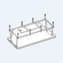 Roca монтажный набор для ванны EASY, каркас, крепл. к стене/фронт.п., слив-перелив /170x75/ ZRU9302900