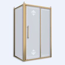 Душевой уголок прямоугольный Cezares Retro, одна раздвижная дверь,RETRO-AH-1-110/100-SCORREVOLE-CP-Br 1100x1000x1950 мм Душевой уголок прямоугольный Cezares Retro, одна раздвижная дверь,RETRO-AH-1-110/100-SCORREVOLE-CP-Br 1100x1000x1950 мм