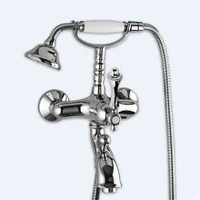 Смеситель для ванны и душа однорычажный в комплекте с ручным душем Cezares MARGOT-VDM-01-M Хром ручки Хром