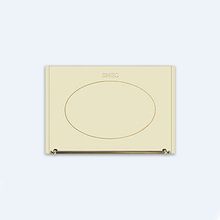 Smeg Coloniale PMO800PO9 Лифтовая дверца для микроволновой печи кремовый, фурнитура латунная