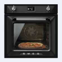 Smeg Victoria SF6922NPZE1 Многофункциональный духовой шкаф, функция "Пицца", 60 см черный