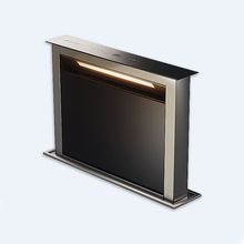 Smeg KDD60VXE-2 Вытяжка, встраиваемая в столешницу, 60 см нержавеющая сталь, черное стекло