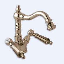 Смеситель на биде c донным клапаном Cezares FIRST-BS2-02-M Бронза ручки Металл Смеситель на биде c донным клапаном Cezares FIRST-BS2-02-M Бронза ручки Металл